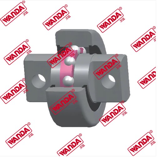 CRAxx-xP Axial bearing adjustable with bracket