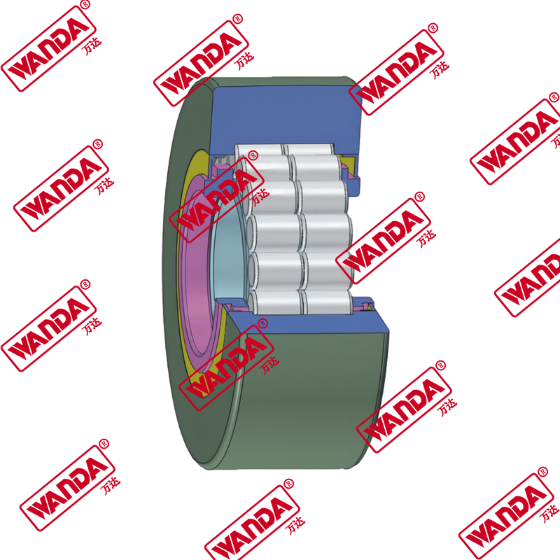 NUTR Full complement cylindrical roller bearings 