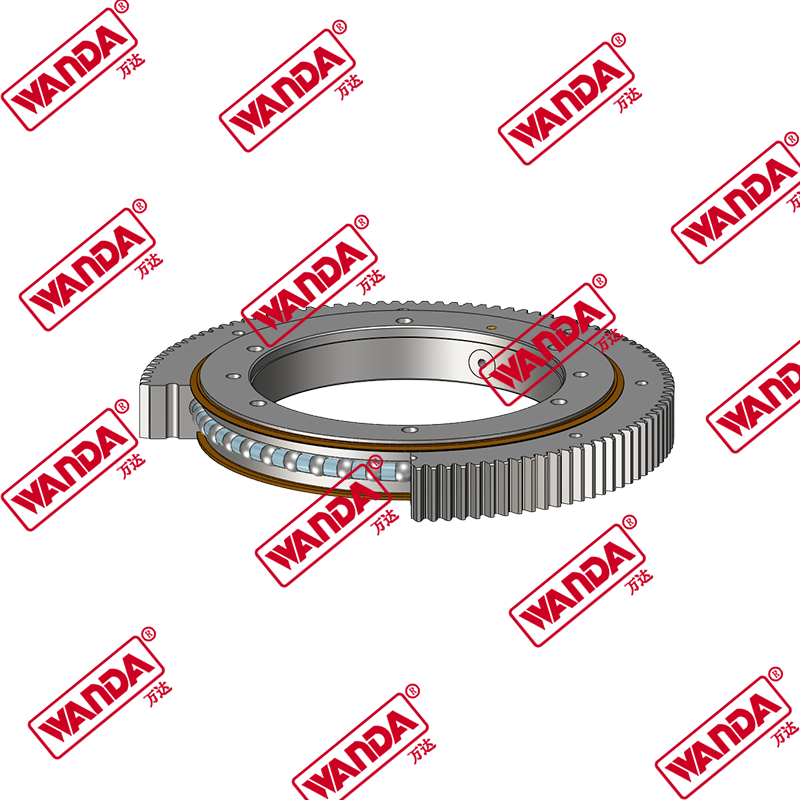 WDC-011-xx-x Four-point contact slewing ring with external gear