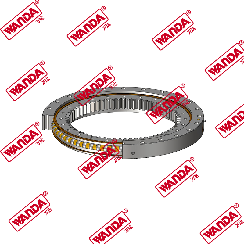 WDA-013-xx-x Four-point contact slewing ring with internal gear