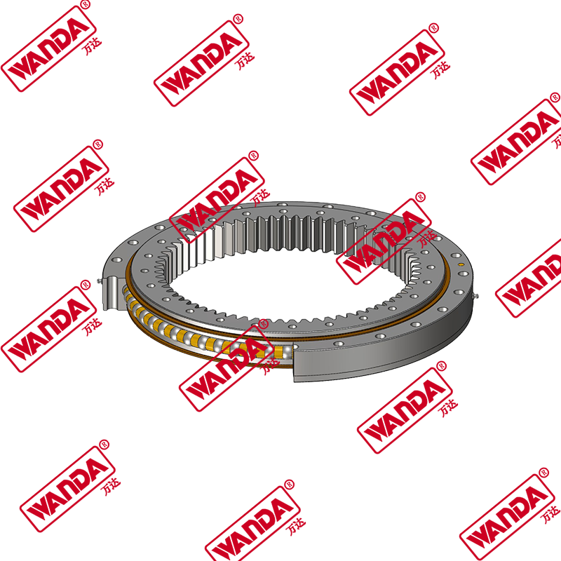 WDB-013-xx-x Four-point contact slewing ring with internal gear