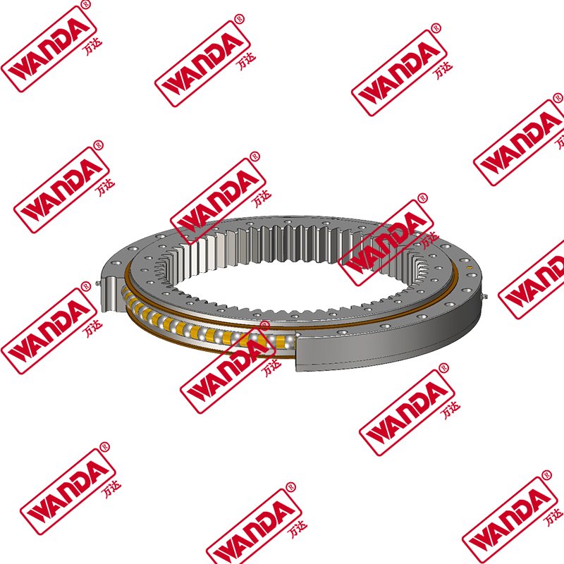 WDC-013-xx-x Four-point contact slewing ring with internal gear