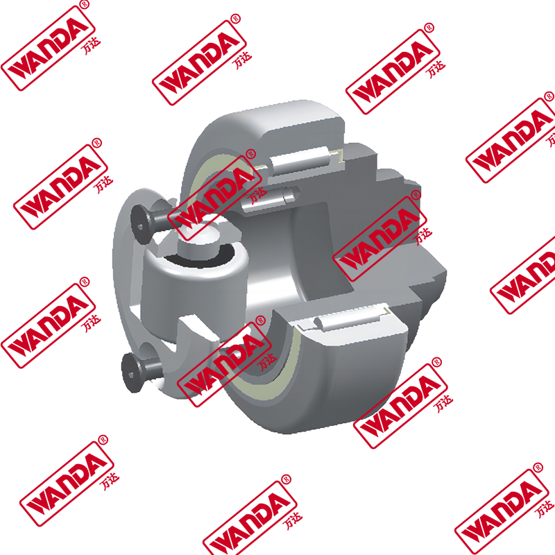 CRAxx-xP Axial bearing adjustable with bracket